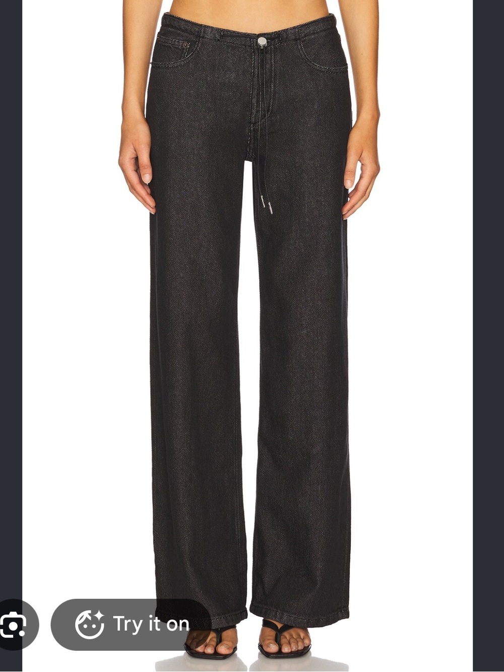 Still Here Cool Jeans Washed Black